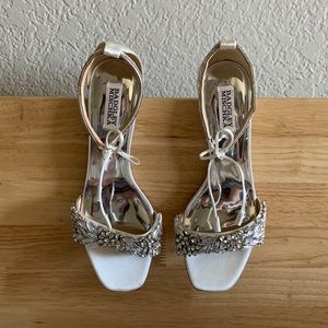 Badgley Mischka Blossom Kitten Heels